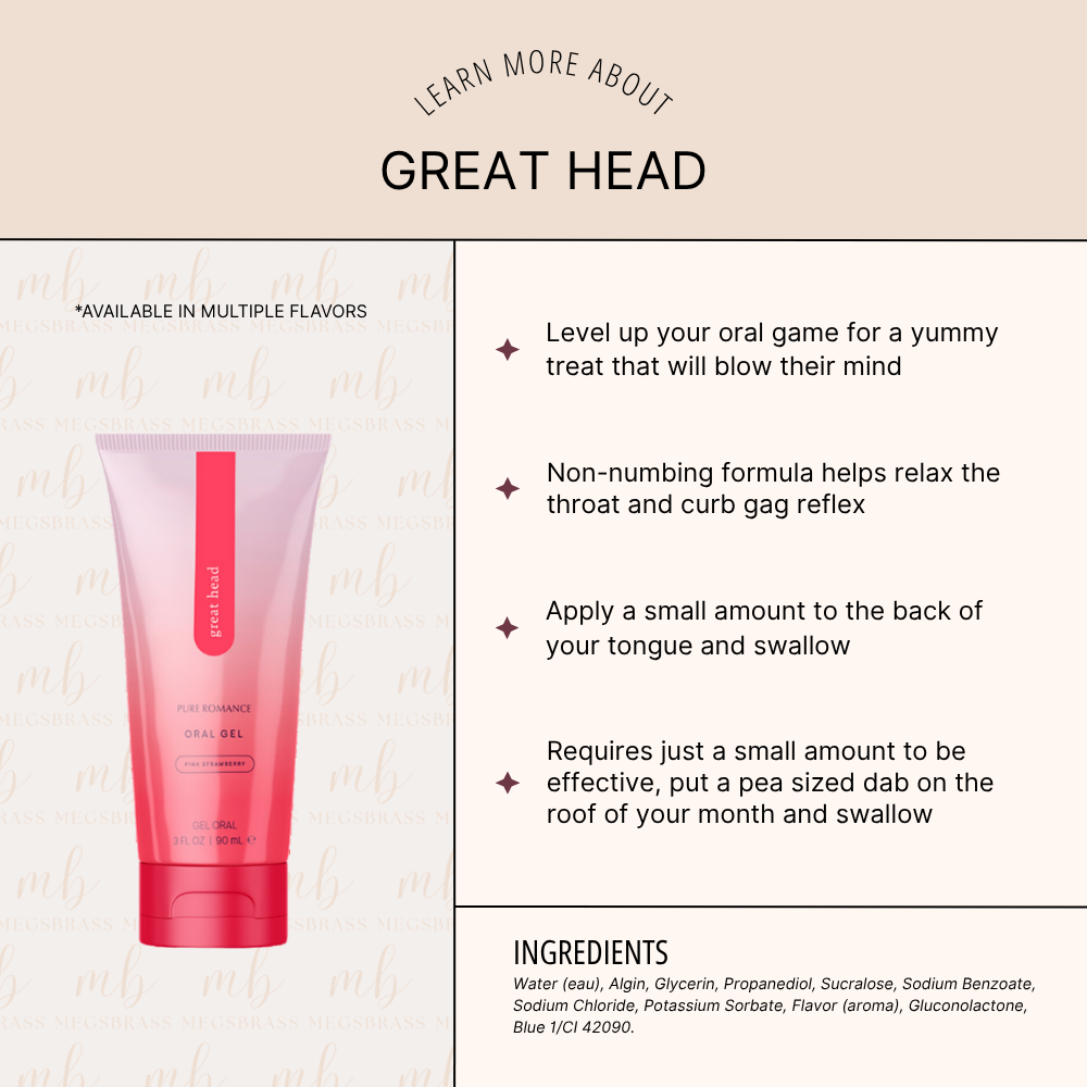 Great Head Oral Gel