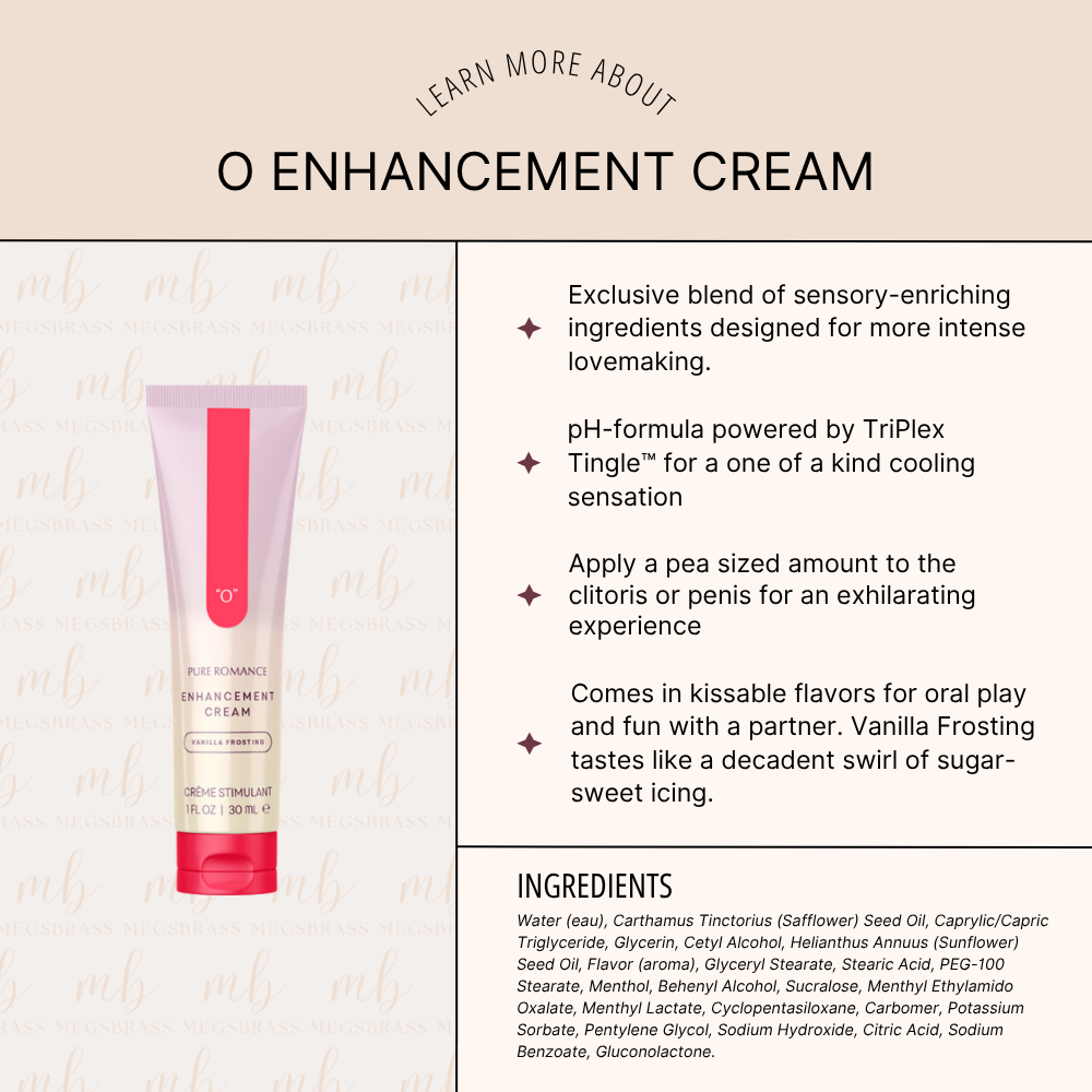 "O" Enhancement Cream