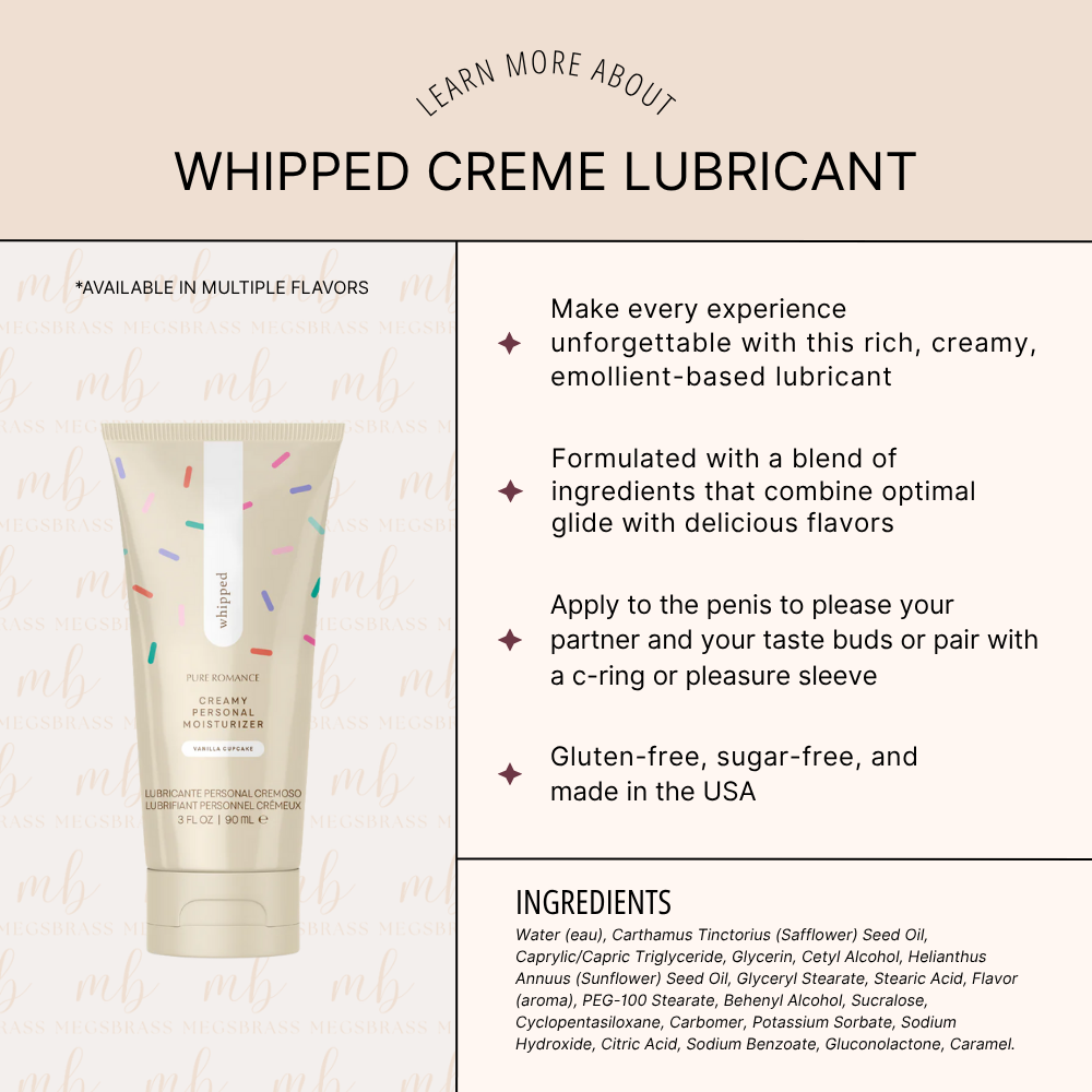 Whipped Crème Lubricant
