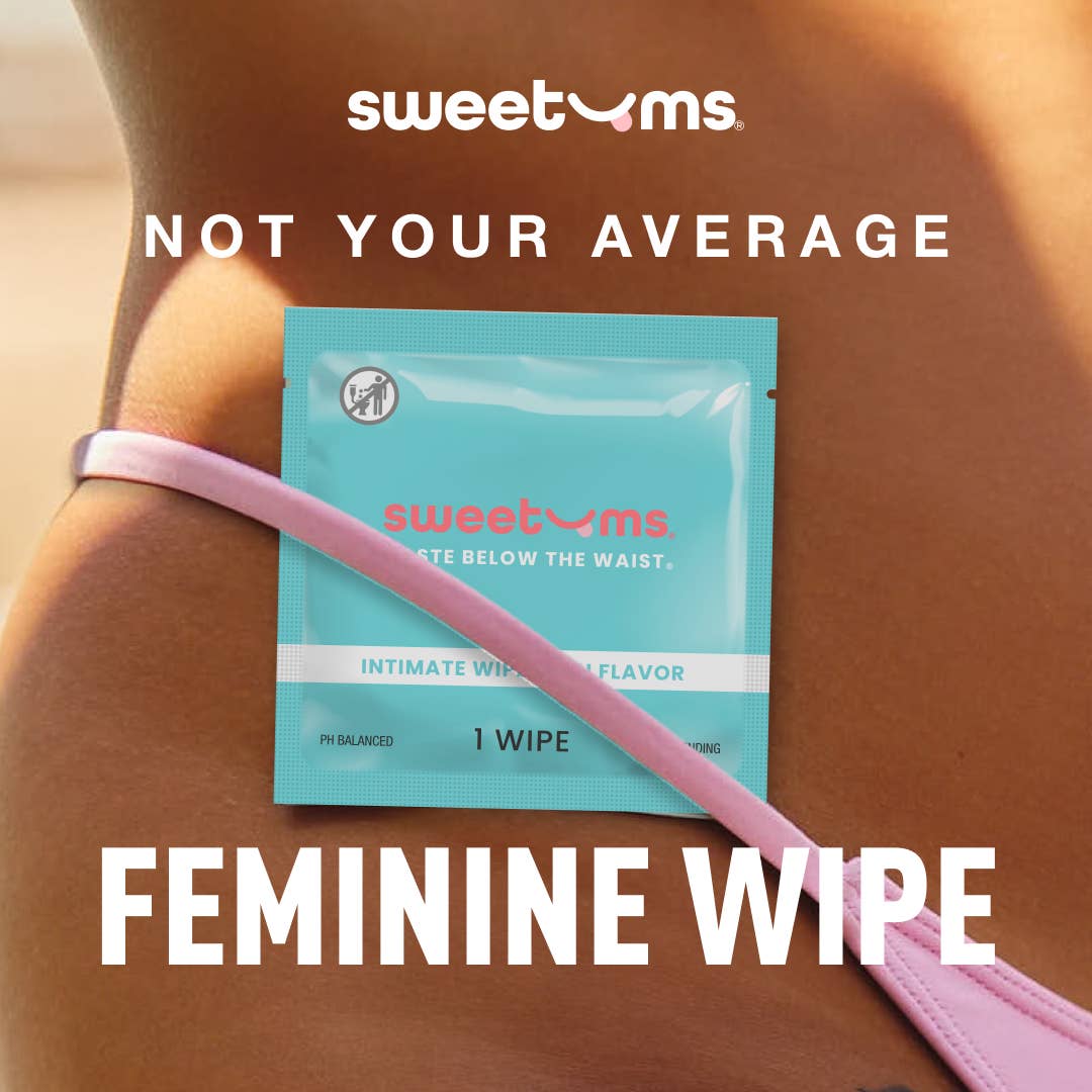 Cinnamon Bun Flavored PH Balancing Intimate Feminine Wipes