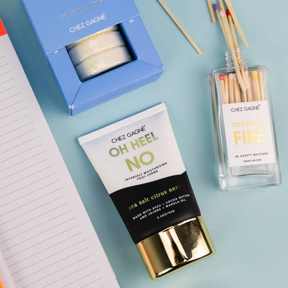 Oh Heel No -Foot Crème - Sea Salt Citrus + Neroli