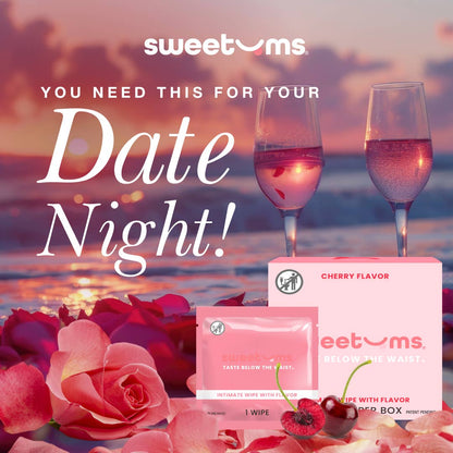 Cherry Flavored Intimate Feminine Wipes