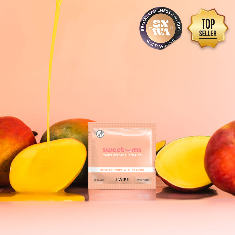 Flavored Intimate Wipes: Mango