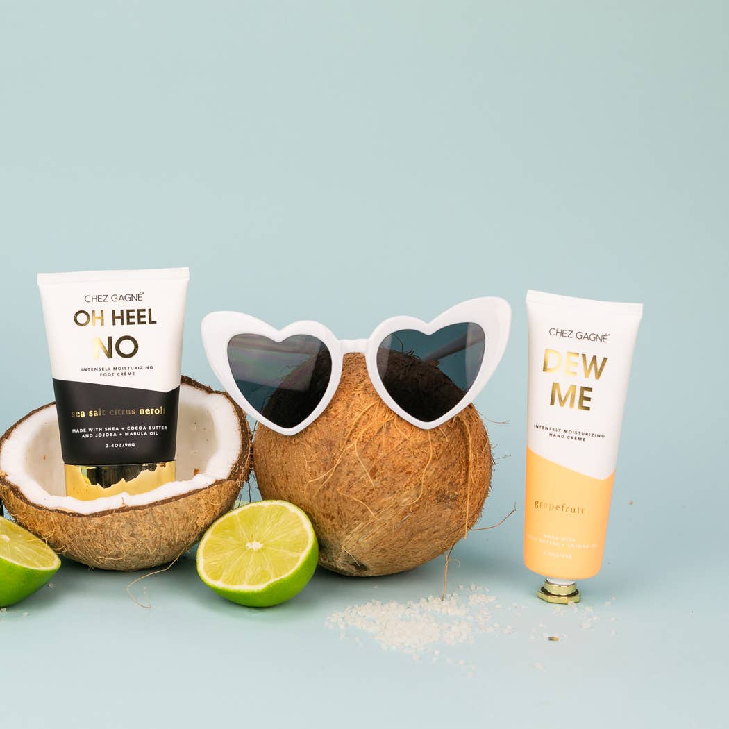 Oh Heel No -Foot Crème - Sea Salt Citrus + Neroli