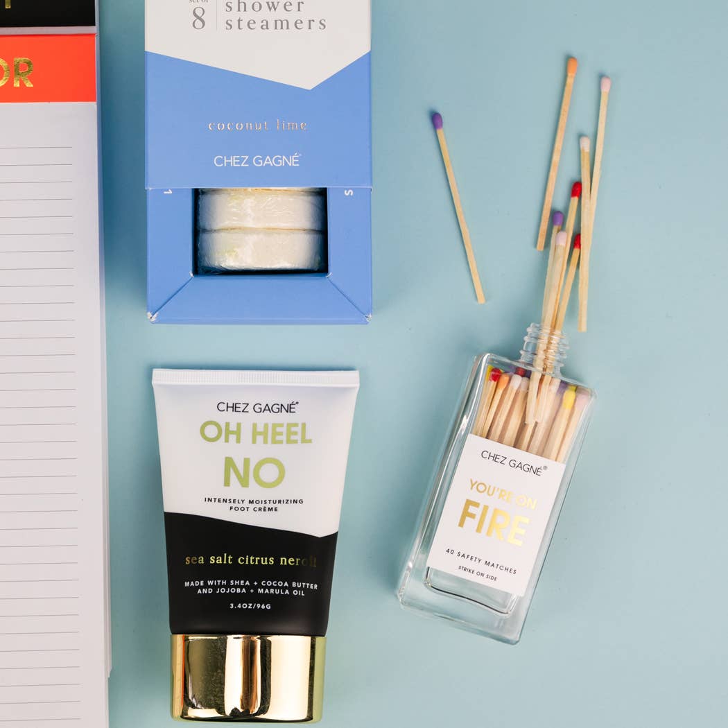 Oh Heel No -Foot Crème - Sea Salt Citrus + Neroli