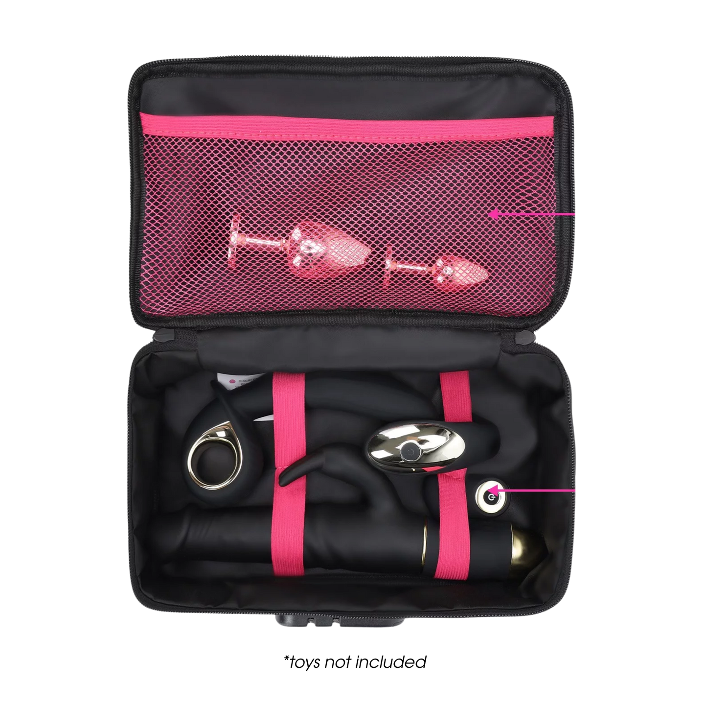 Discreet LOCKING Toy Storage Box