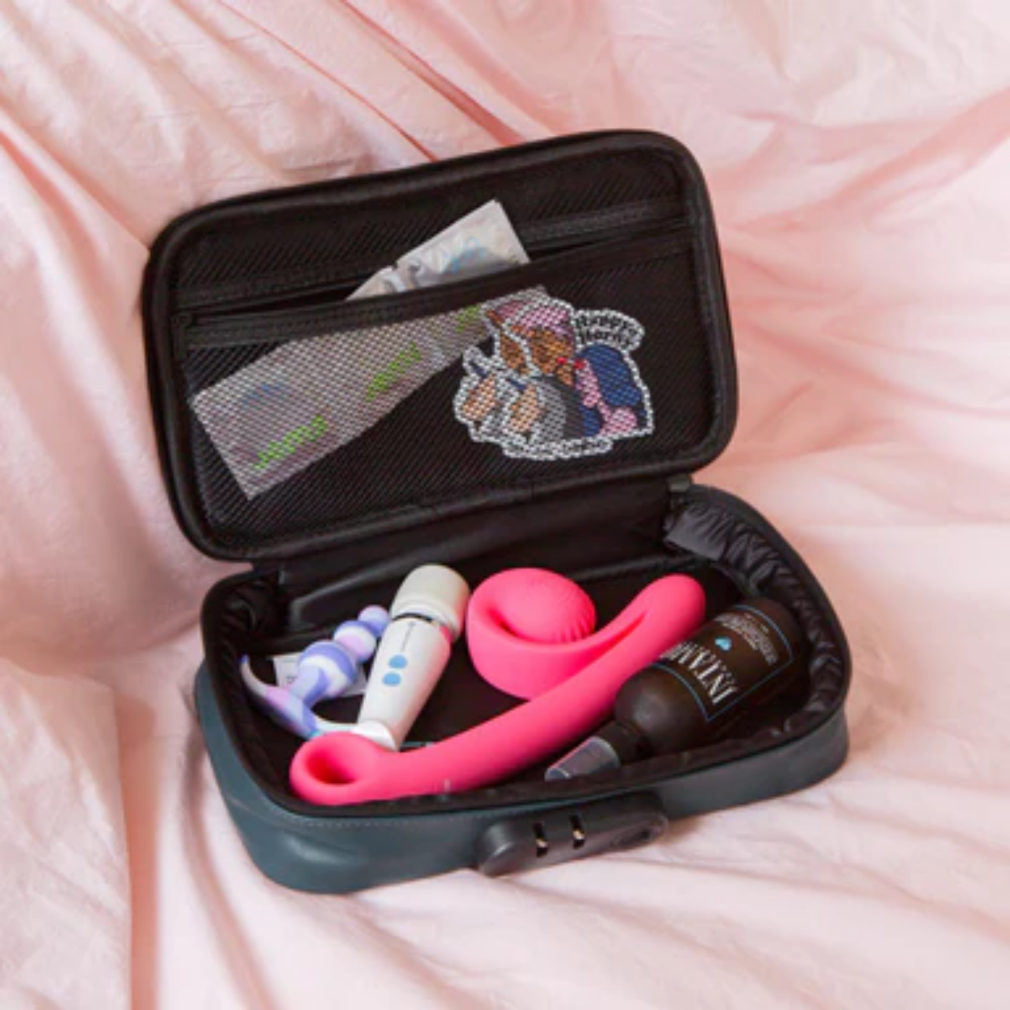 Discreet LOCKING Toy Storage Box