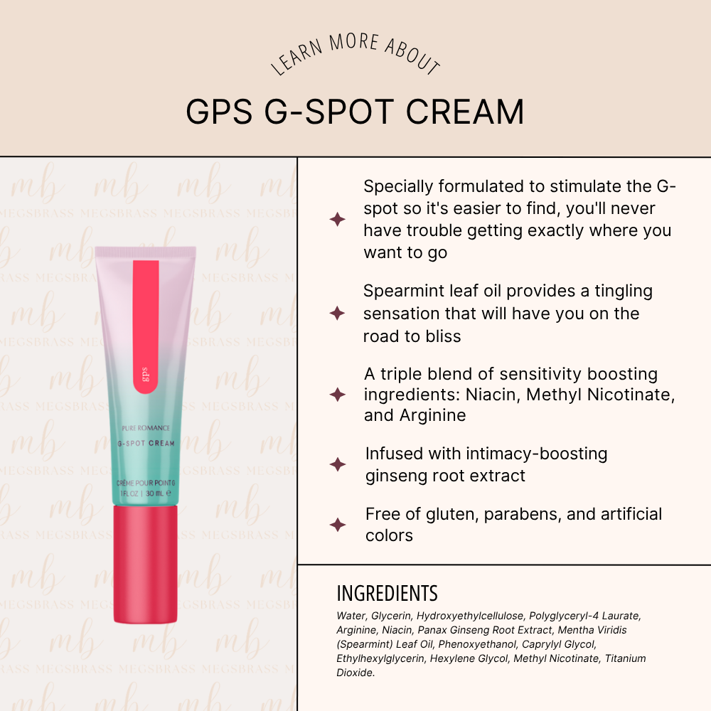 GPS G-Spot Cream
