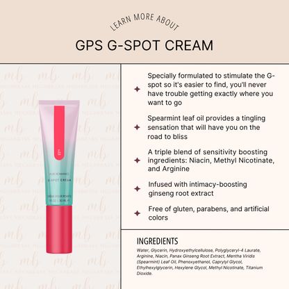 GPS G-Spot Cream