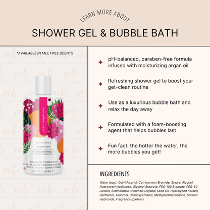 Shower Gel & Bubble Bath