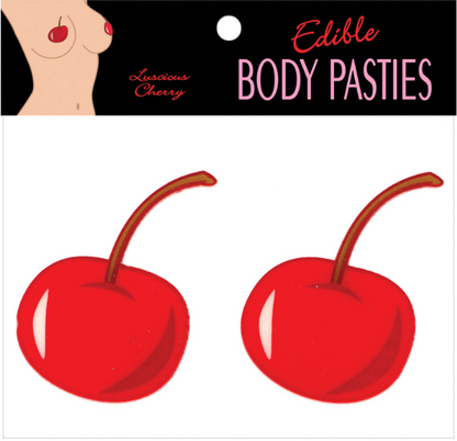 Edible Body Pasties: Luscious Cherry