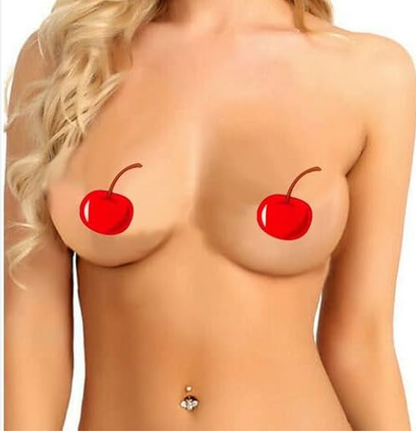 Edible Body Pasties: Luscious Cherry