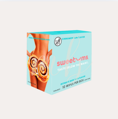 Cinnamon Bun Flavored PH Balancing Intimate Feminine Wipes