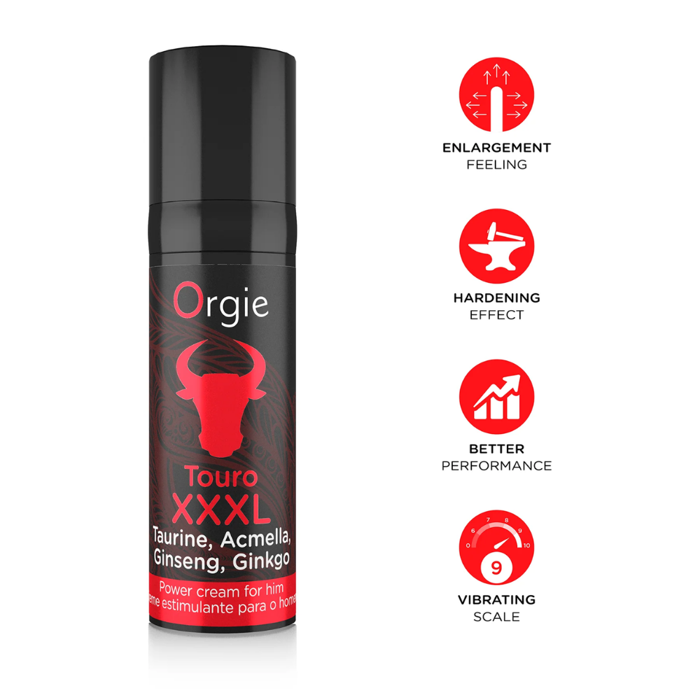 Touro XXXL: Tingling Power cream for him