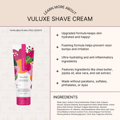 Vuluxe Shaving Cream