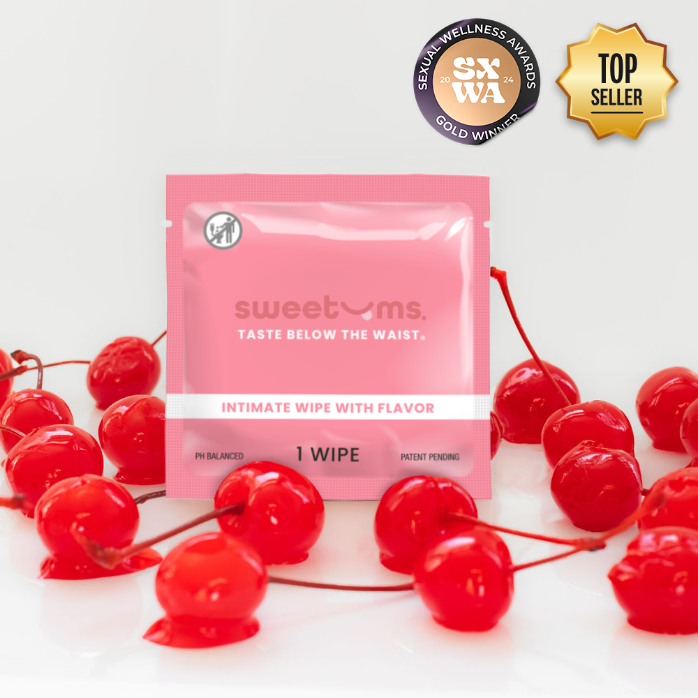 Cherry Flavored Intimate Feminine Wipes