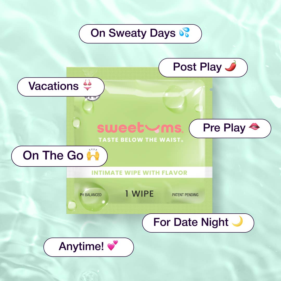 Flavored Intimate Wipes: Watermelon