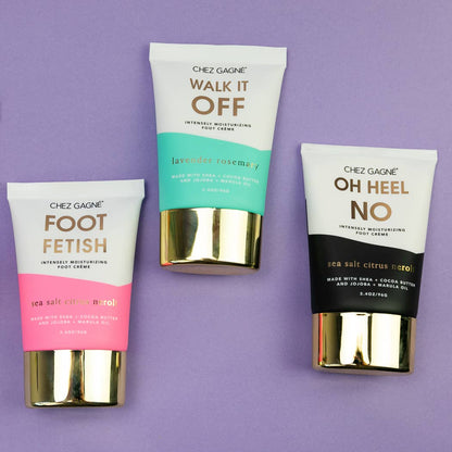 Oh Heel No -Foot Crème - Sea Salt Citrus + Neroli